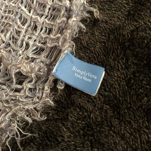 Simply Vera Vera Wang Accessories - Simply Vera grey and silver infinity scarf